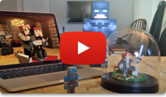 Minecraft toy video